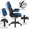 Emma and Oliver Z100 Gaming Chair Racing Office Ergonomic Computer PC Adjustable Swivel Chair